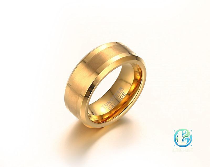 8MM Brushed Tungsten Steel Ring - Image 6